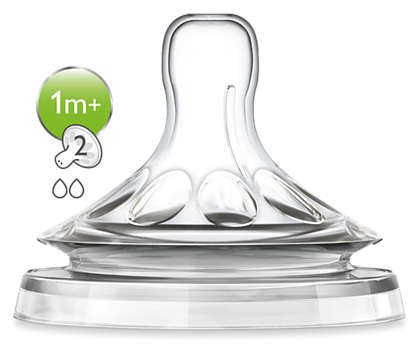 Philips Avent Natural Teat 1M+