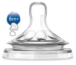 Philips Avent Natural Thick Teat 6M+
