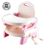 Mastela Folding Booster Seat (2 Level) - Pink
