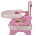 Mastela Folding Booster Seat (2 Level) - Pink - Image 5