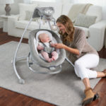 DreamComfort™ InLighten Cradling Swing & Rocker™ - Townsend™ - Image 7