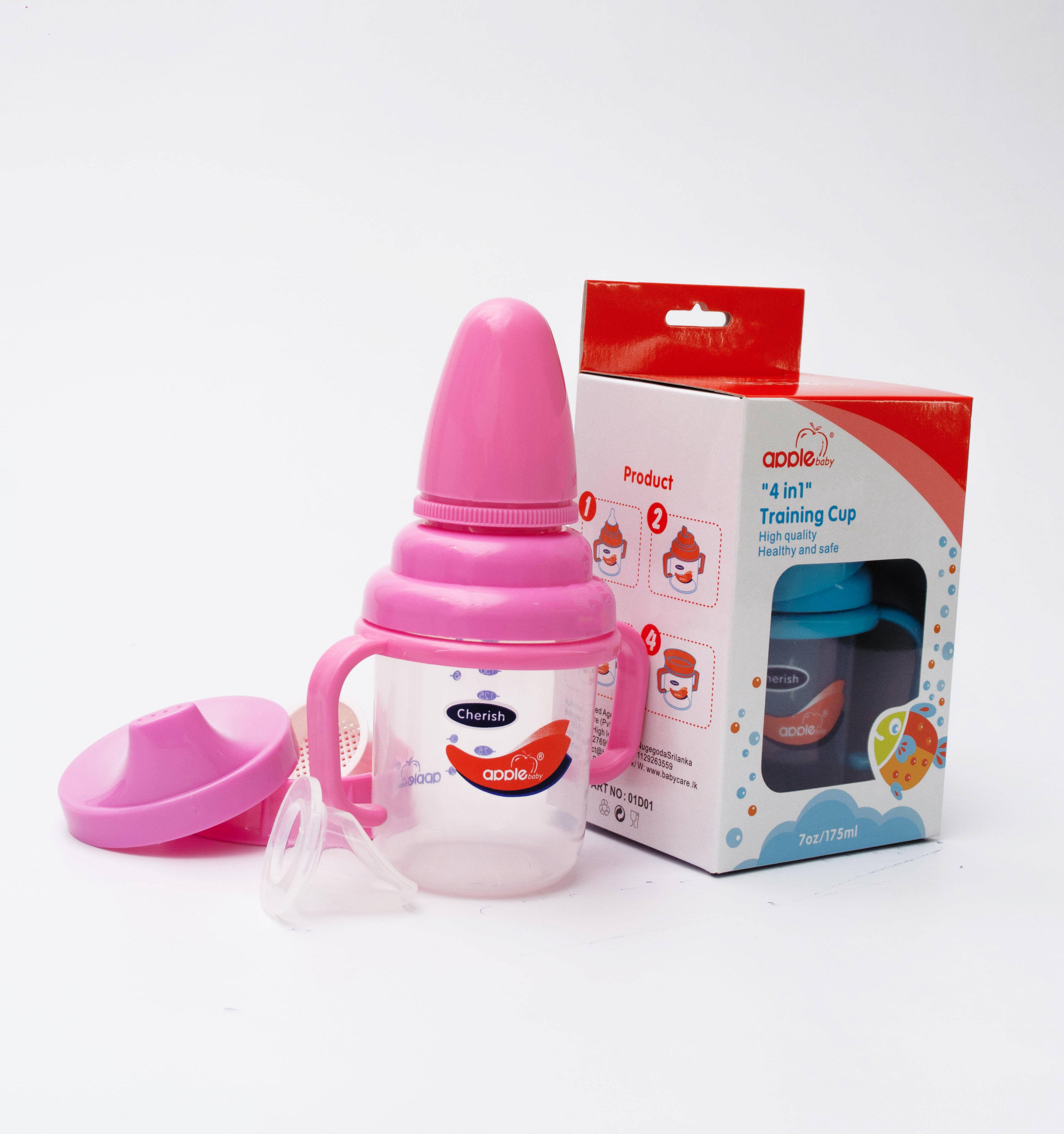 Apple Baby 4-in-1 Multi-Functional Training Cup