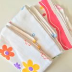 Cotton White Baby Towel - Printed