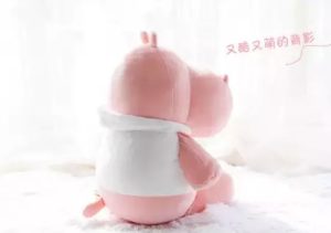Soft Toy - Cute Hippo Plush Toy