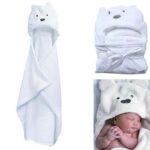 Baby Hooded Plush Blanket - Image 2