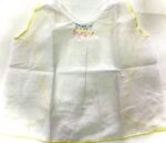 Newborn White Baby Shirt (S) 3 Pcs - Basic Smocked - Image 2