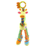 Baby Soft Rattle - Hand Bells Giraffe Toy