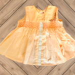 Newborn Smocked Baby Frock 2 Pcs