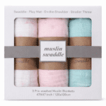 Muslin Wrappers 3Pcs Set