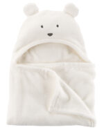 Baby Hooded Plush Blanket