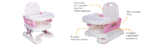 Mastela Booster to Toddler Seat - Pink, 6M+ - Image 7