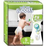 Velona Cuddles Ezy Pants Small 18pcs (3-8 kgs)