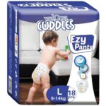 Velona Cuddles Ezy Pants Large 18pcs (9-14 kgs)