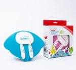 Apple Baby Skid Proof Bowl with Spoon & Fork - Image 3