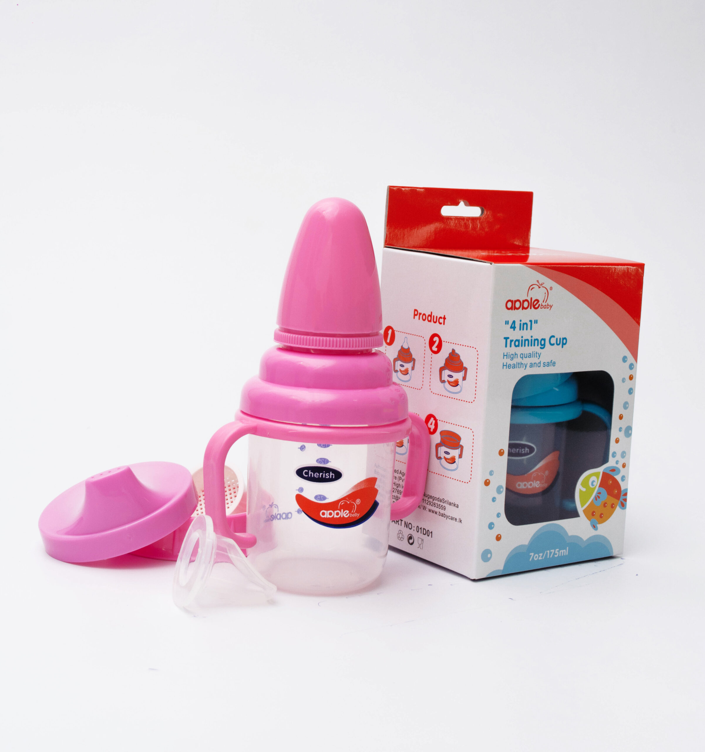 Apple Baby 4-in-1 Multi-Functional Training Cup