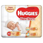 Huggies New Born Taped Diapers (XS22)