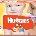 Huggies Medium Taped Diapers - Dry (M30)