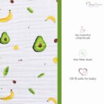 Baby Muslin Blanket 6 Layers - Printed - Image 3